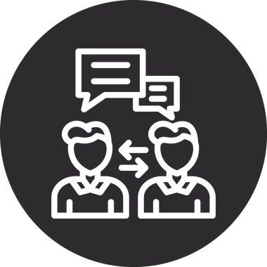 Seo simgesinin vektör illüstrasyonu