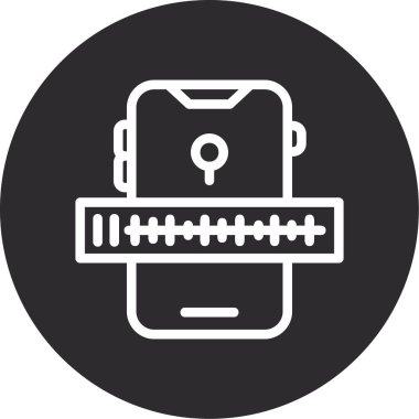 cep telefonu ikonu vektör illüstrasyonu