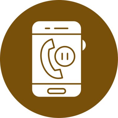 telefon arama vektör simgesi