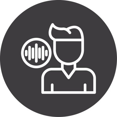 Beyaz arka planda izole edilmiş modaya uygun düz stil müşteri servis simgesi. Web sitenizin tasarımı ve logosu için müşteri hizmetleri simgesi.