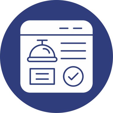 yemek ve yemek web simgesi vektör çizimi