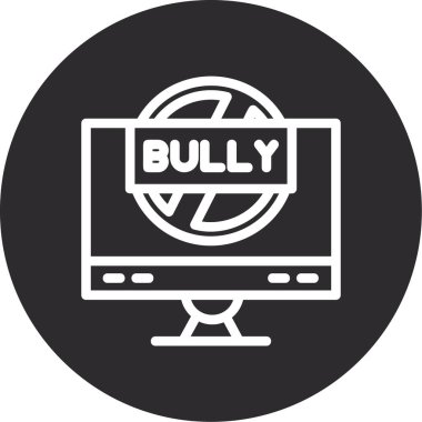 Kolayca değiştirilebilen ya da düzenlenebilen siber saldırı izole edilmiş vektör simgesi