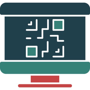 ATM 'de. Web simgesi basit illüstrasyon