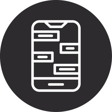 Seo ve simgenin vektör illüstrasyonu