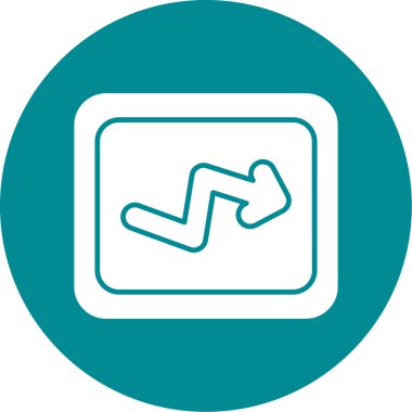 Modern oto tamir simgesinin vektör illüstrasyonu