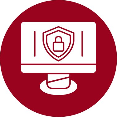 Güvenlik sistemi. Basit resimleme