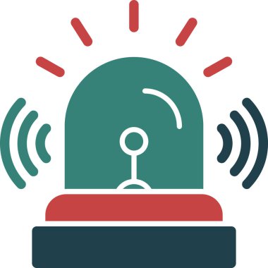 Kablosuz. Web simgesi basit illüstrasyon