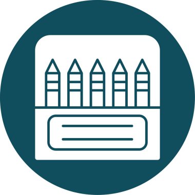 Benzersiz kurşun çizgisi vektör simgesi