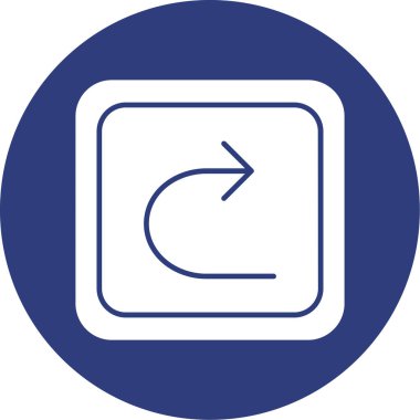 ok simgesi vektör illüstrasyonu