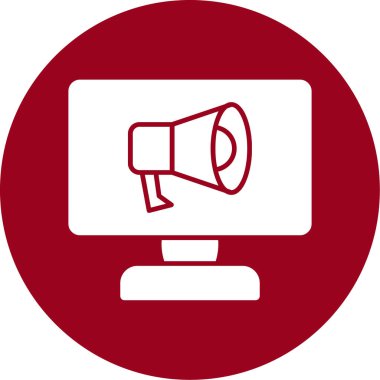 seo modern simgesinin vektör illüstrasyonu