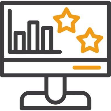 İş analizi vektör simgesi