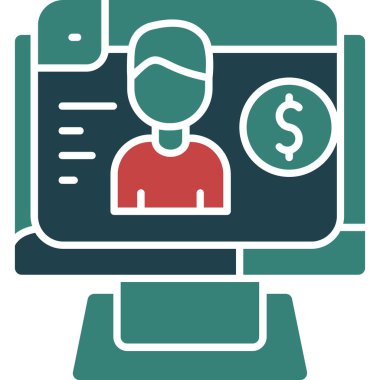 işletme finans dairesi simgesi iş ve yatırım için