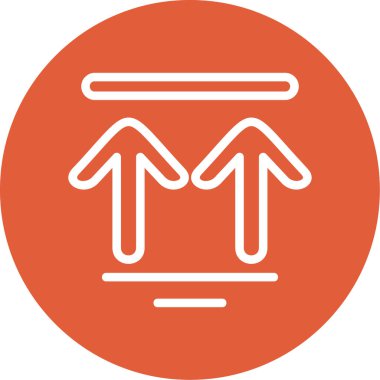 ok simgesi vektör illüstrasyonu