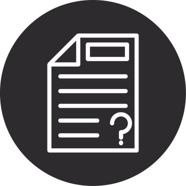 belge web vektör illüstrasyonu