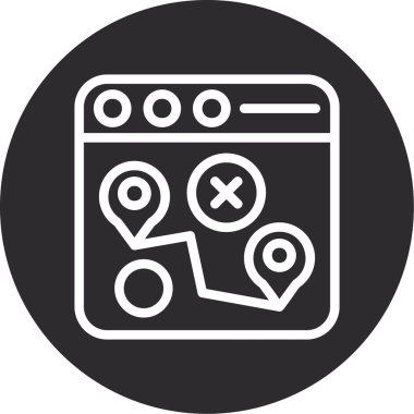 Mutfak simgesinin vektör çizimi