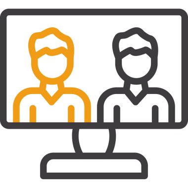 iş simgesi, vektör resimleme