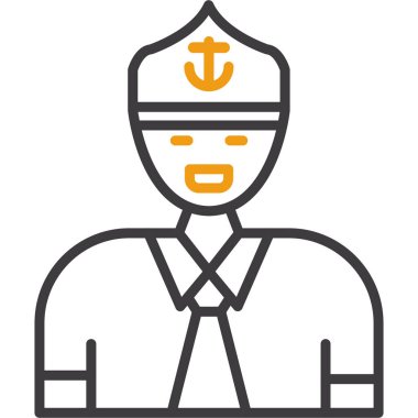 Kaptan Kaptan ikon ana hatlarıyla