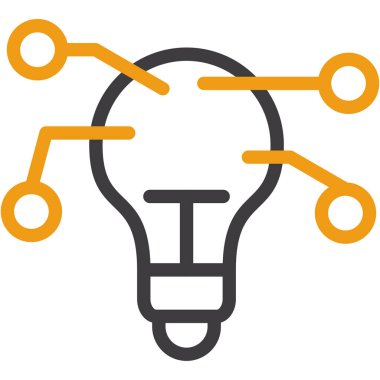 ampul vektör simgesi