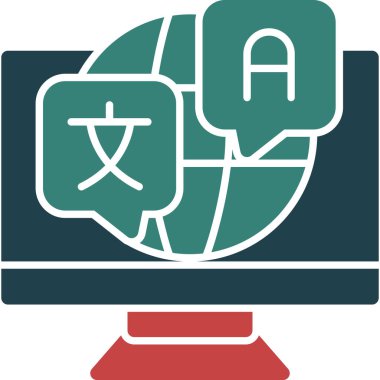 internet web vektör simgesi