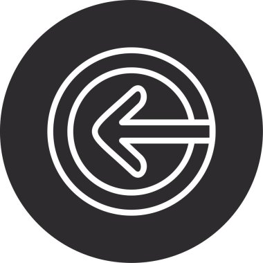 Ok Simgesi Vektör İllüstrasyon Tasarımı