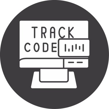 kod vektör simgesi modern basit illüstrasyon