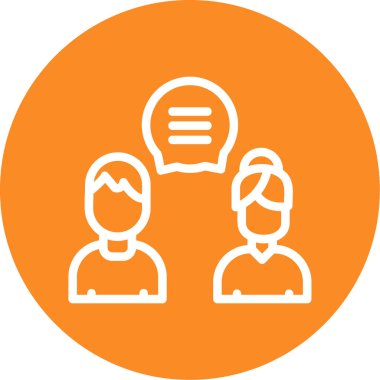 iş konsepti ikon vektör illüstrasyonu