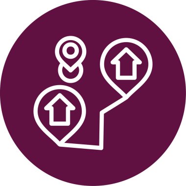 ev simgesi vektör illüstrasyonu