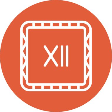 Modern simgenin vektör illüstrasyonu