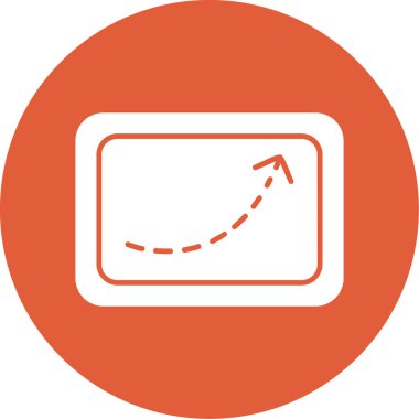 Modern eğitim ikonunun vektör illüstrasyonu