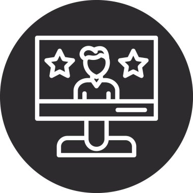 seo modern simgesinin vektör illüstrasyonu