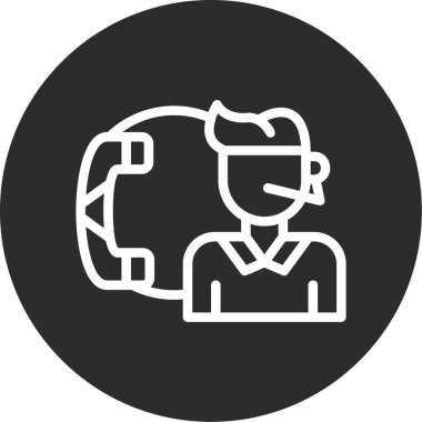 Modern b 'nin vektör illüstrasyonu eksik simgesi