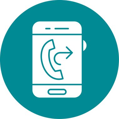 telefon simgesi, vektör illüstrasyonu