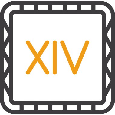 Modern bir simgenin vektör illüstrasyonu