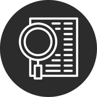 seo modern simgesinin vektör illüstrasyonu