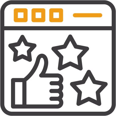 derecelendirme geribildirim simgesi tam - özet biçimi