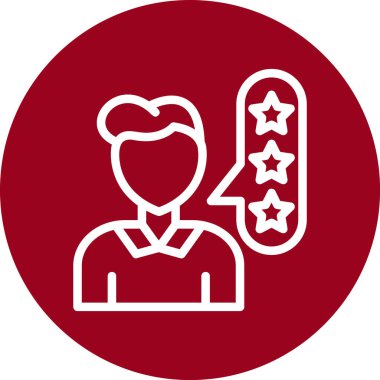 yıldız simgesi vektör illüstrasyonu