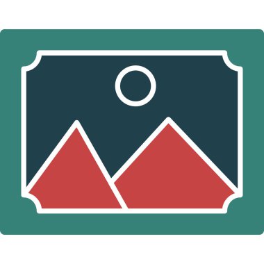 Vektör çizim resim çerçevesi