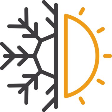 hava simgesi vektör illüstrasyonu