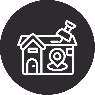 Vektör Ev simgesi illüstrasyonu