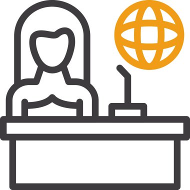 iş simgesi, vektör resimleme