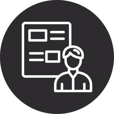 kullanıcı simgesi, illüstrasyon, vektör tasarımı