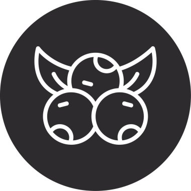 Gıda simgesinin vektör illüstrasyonu