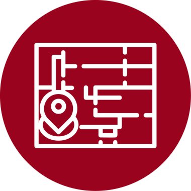 Seo simgesinin vektör illüstrasyonu