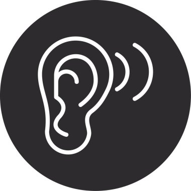 Moda Biçimli Beyin Simgesi İzole Arkaplan