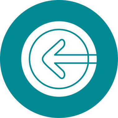 ok işareti simgesi, vektör çizimi