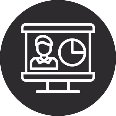 Zaman ve finans simgesinin vektör illüstrasyonu