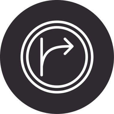 ok simgesi vektör illüstrasyonu