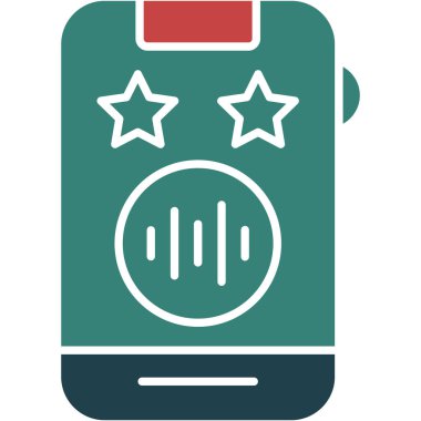 cep telefonu vektör simgesi