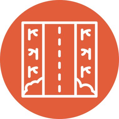 Yol işaretleri simge vektör