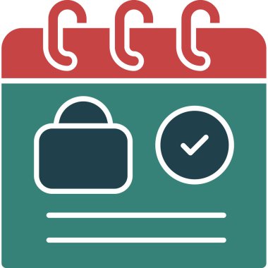 trend biçimi izole edilmiş arkaplanda tarih simgesini kontrol et